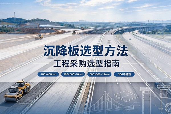 灵丘沉降板选择方法