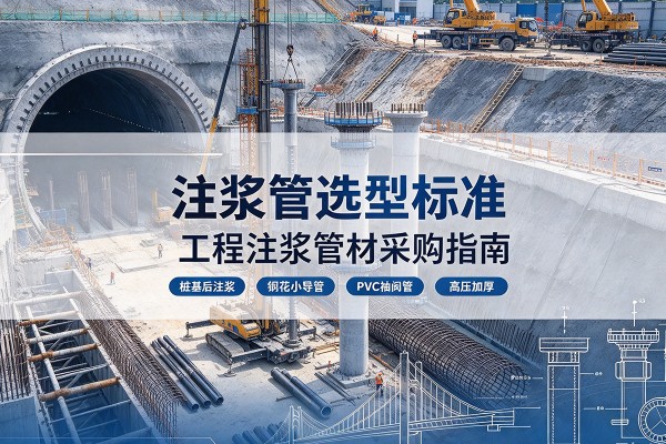 灵丘注浆管选型标准