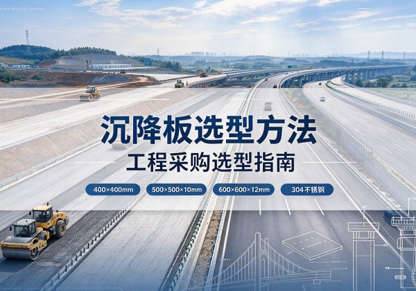 灵丘沉降板选择方法